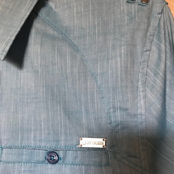 👕 G by guess Blue long sleeve shirt - Picture 5 of 5